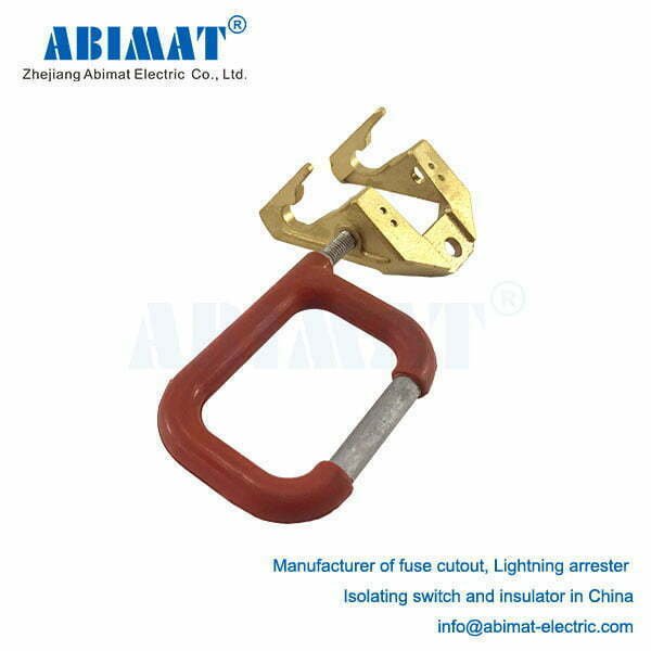 Fuse cutout aluminum accessory - RW12 ground ring - Abimat Electric