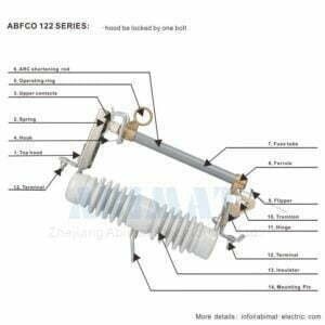 15kv fuse cutout abimat electric abfco122 series